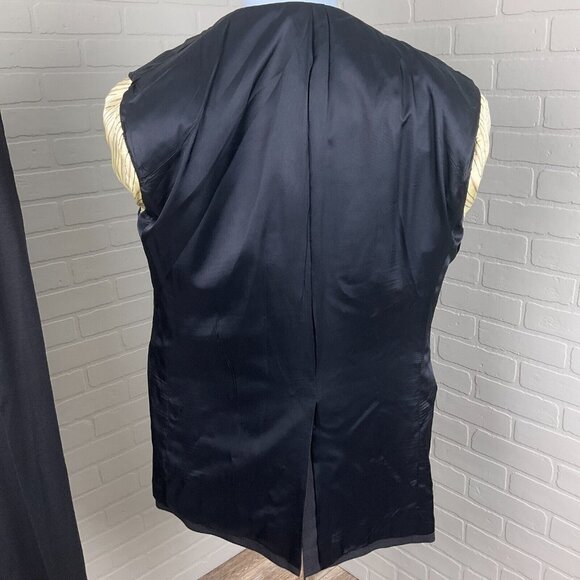 Jos A Bank Suit Men 42/34Wx31L Gray Prince Edward Plaid Wool Classic Career 2pc - Picture 9 of 16